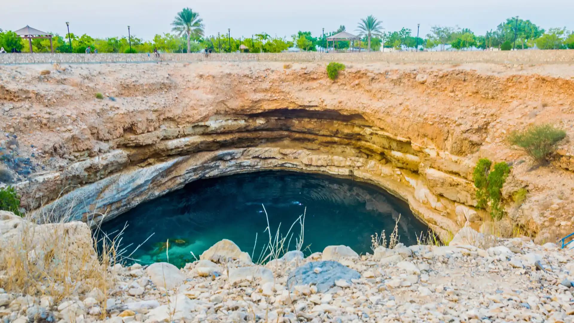 Bimmah Sinkhole oman