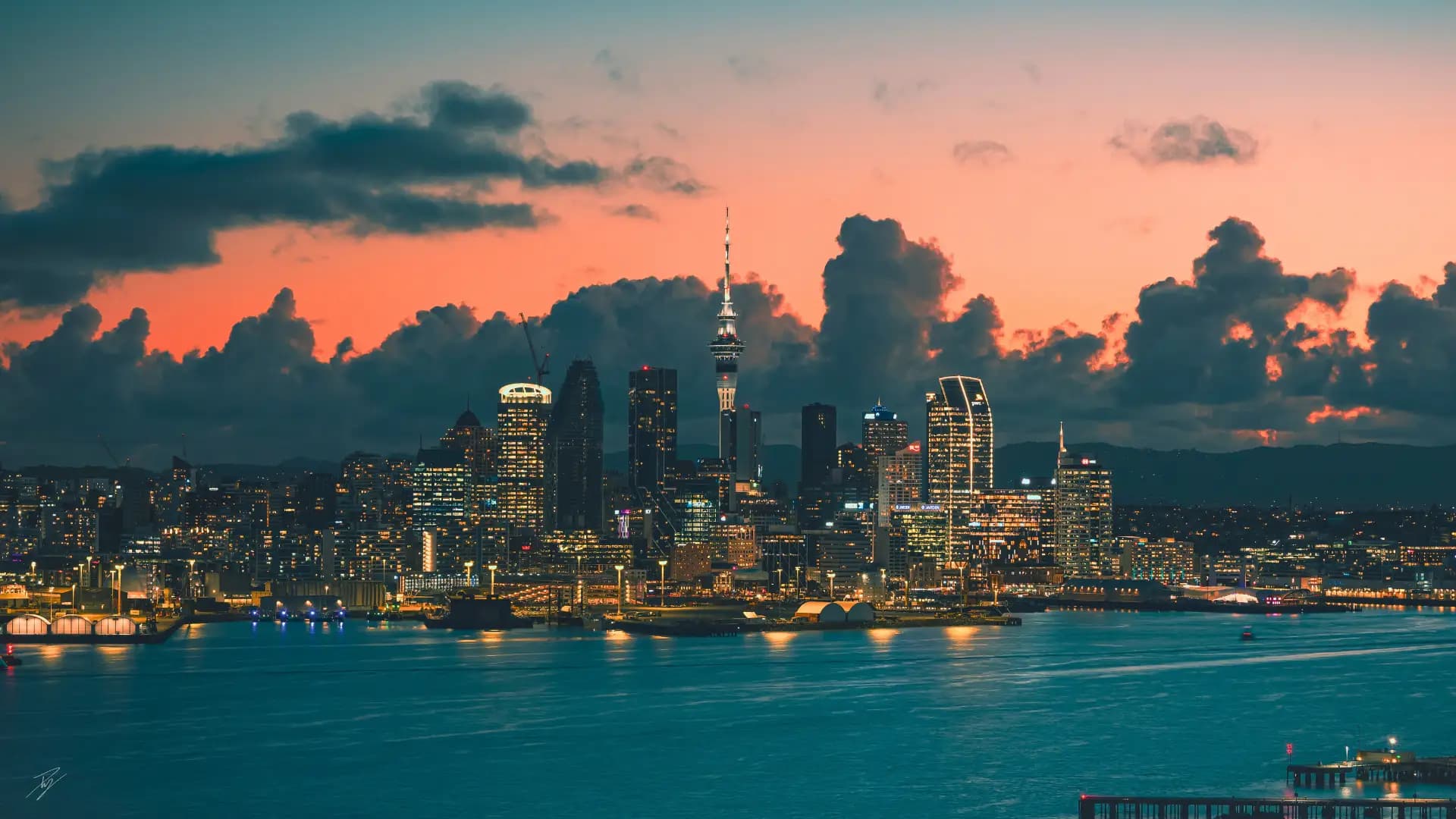 Auckland city view