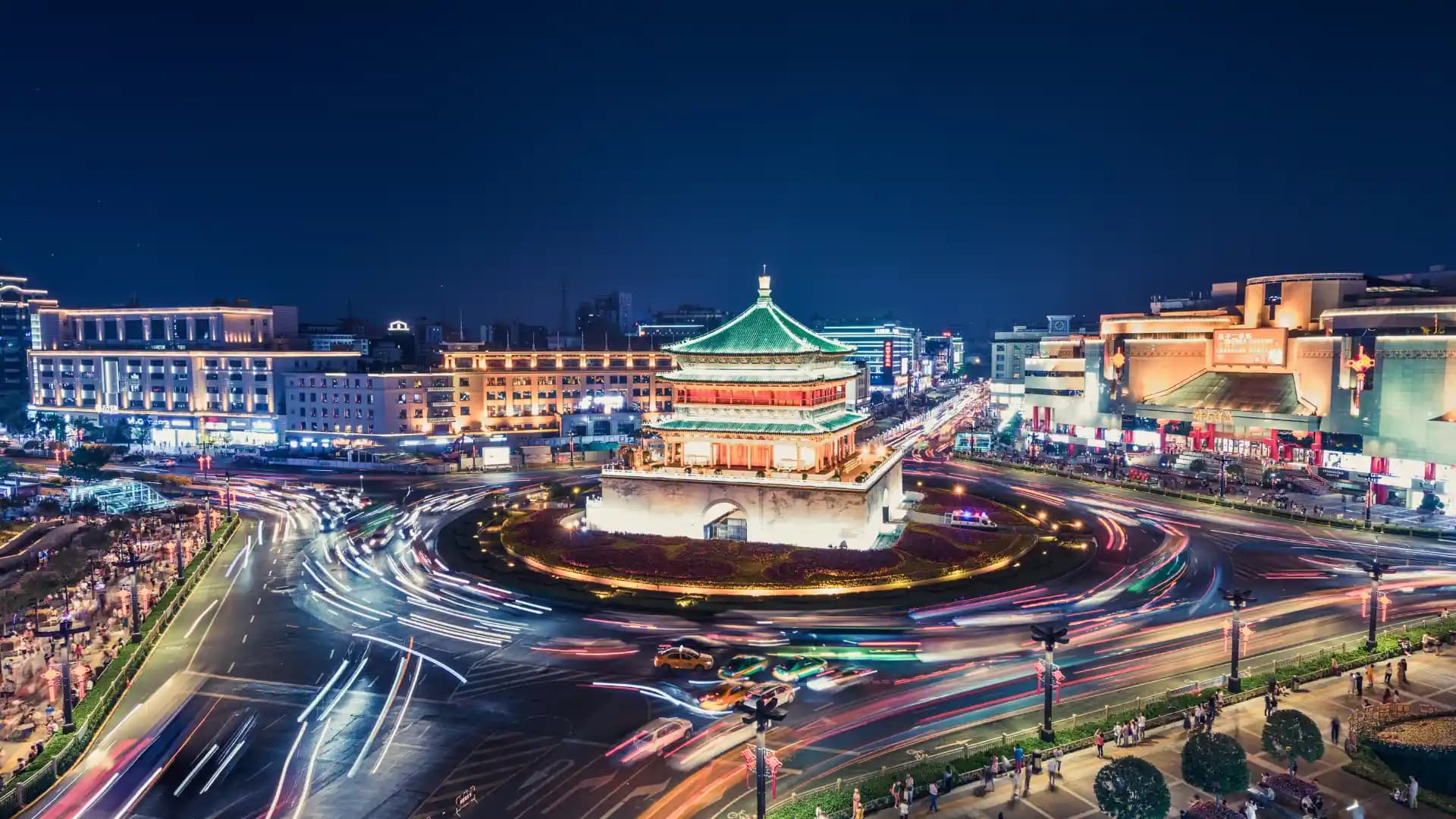 Bell Tower Square Xian