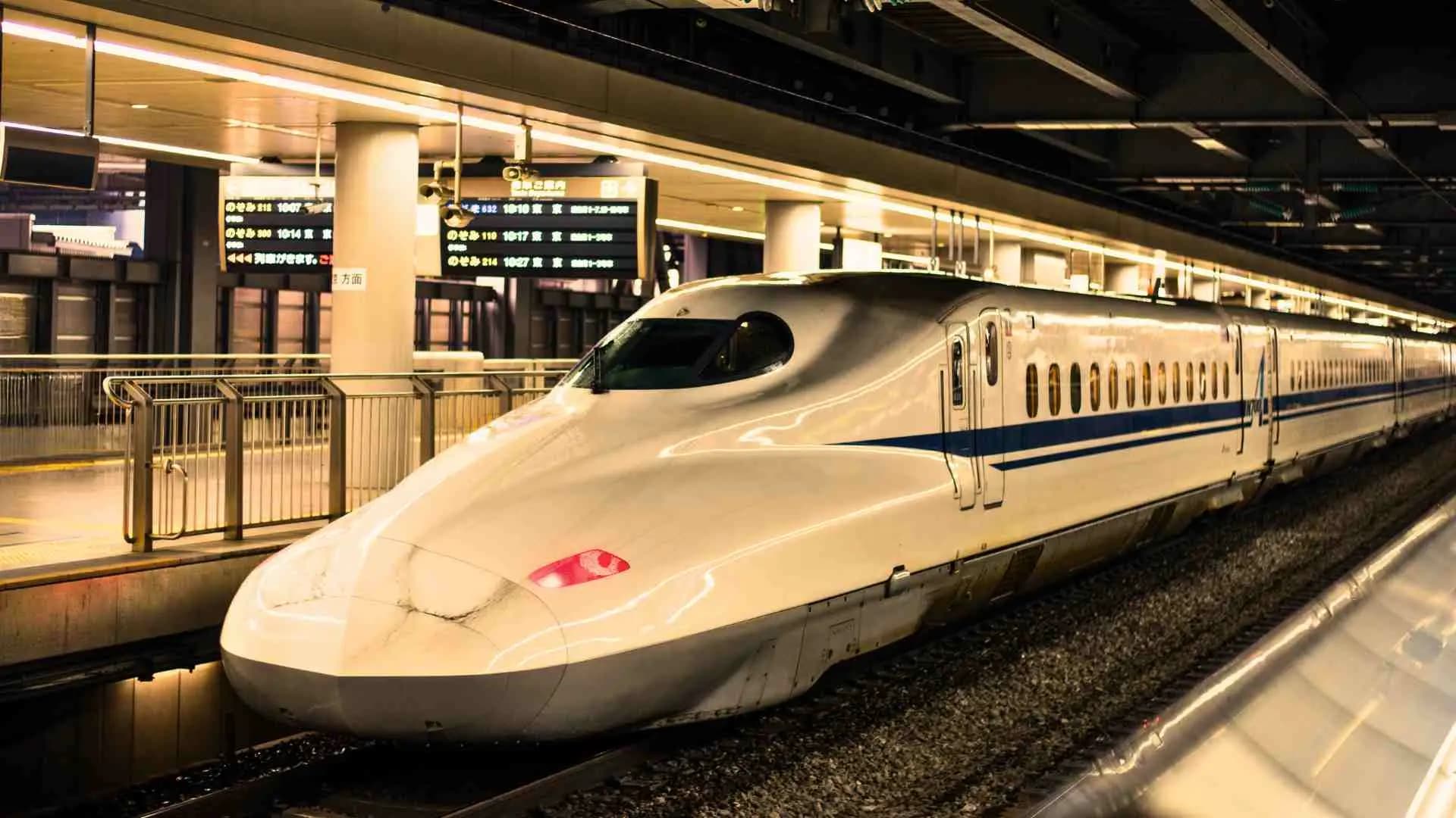 Bullet Train in Japan