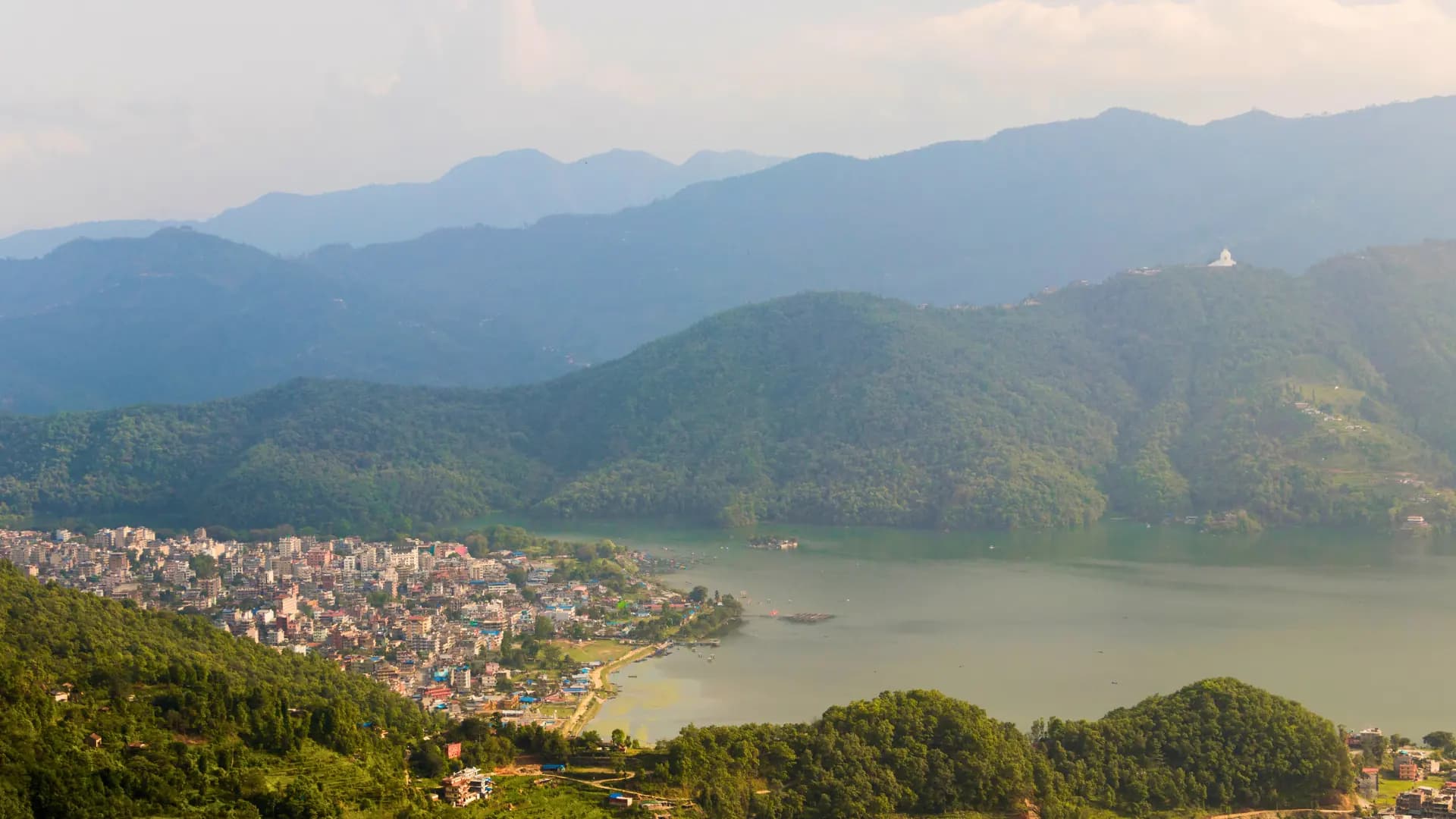 Pokhara city view