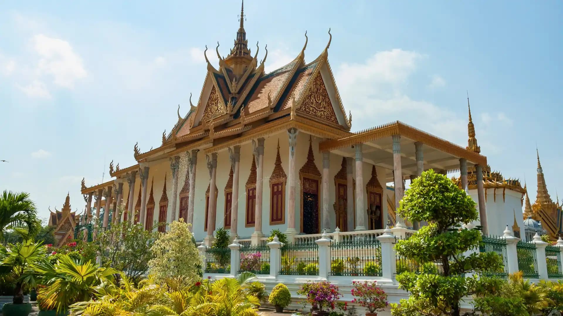 Royal palace phnom pen the residence of the Cambodian King