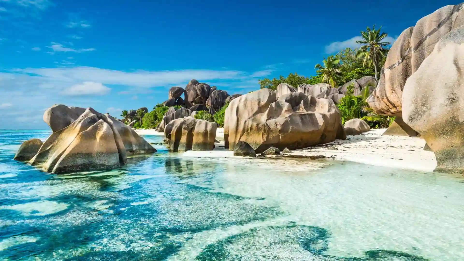 Anse Sourced Argent Beach