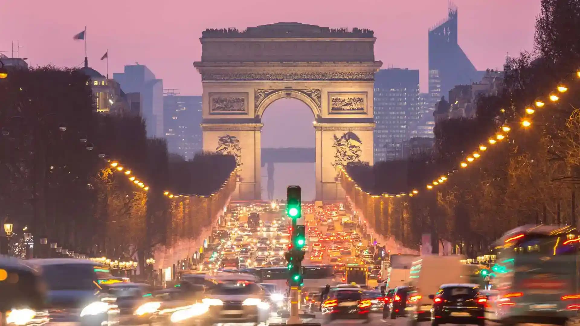 Arc De Triomphe Paris France