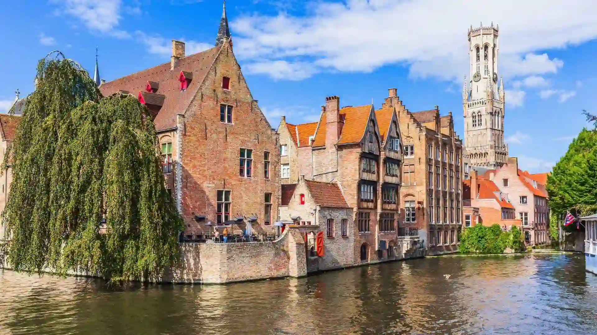 Bruges Canal Belgium Europe
