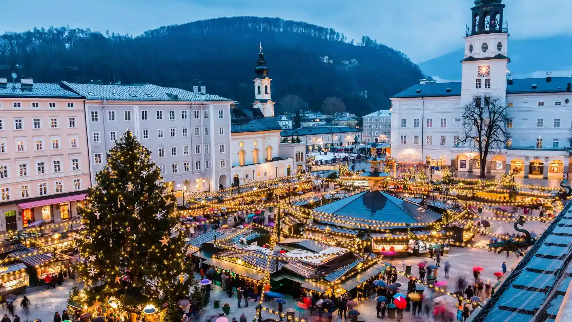 Christmas Market Salzburg Austria