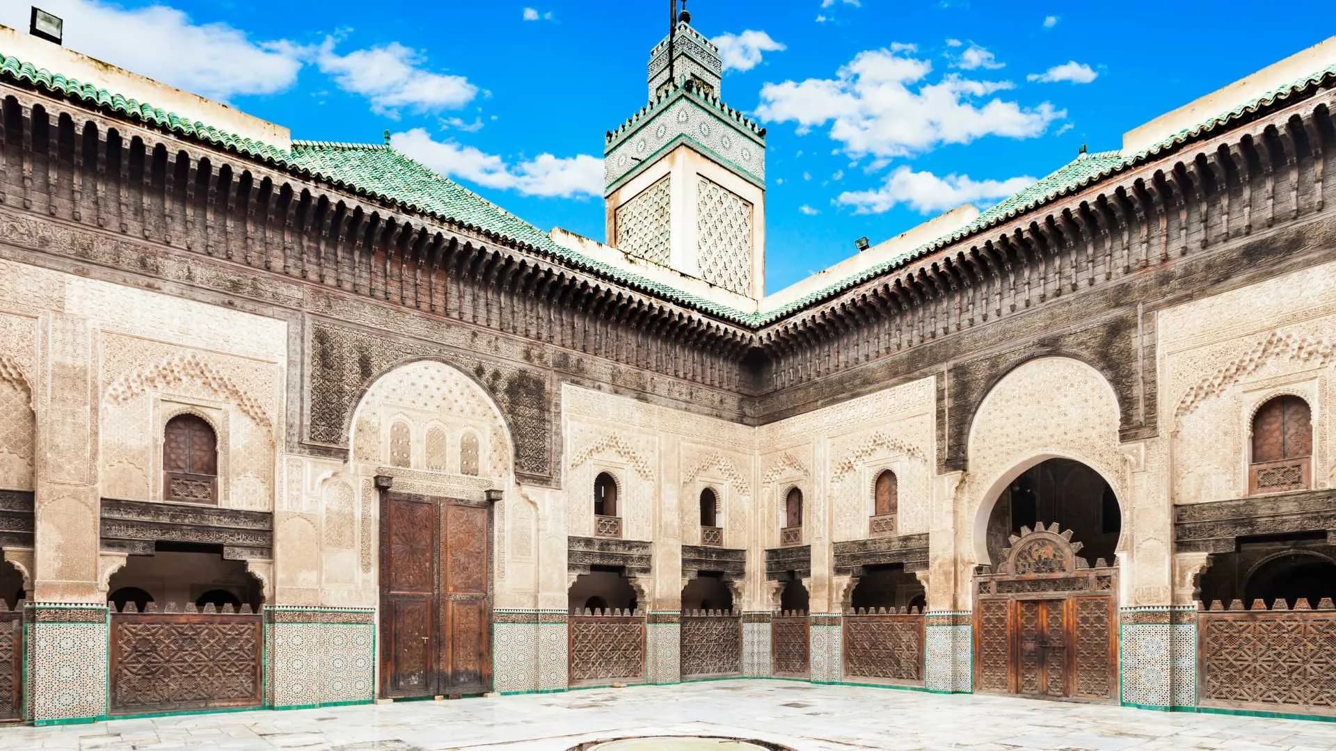 Fes Bou Inania Madrasa Morocco