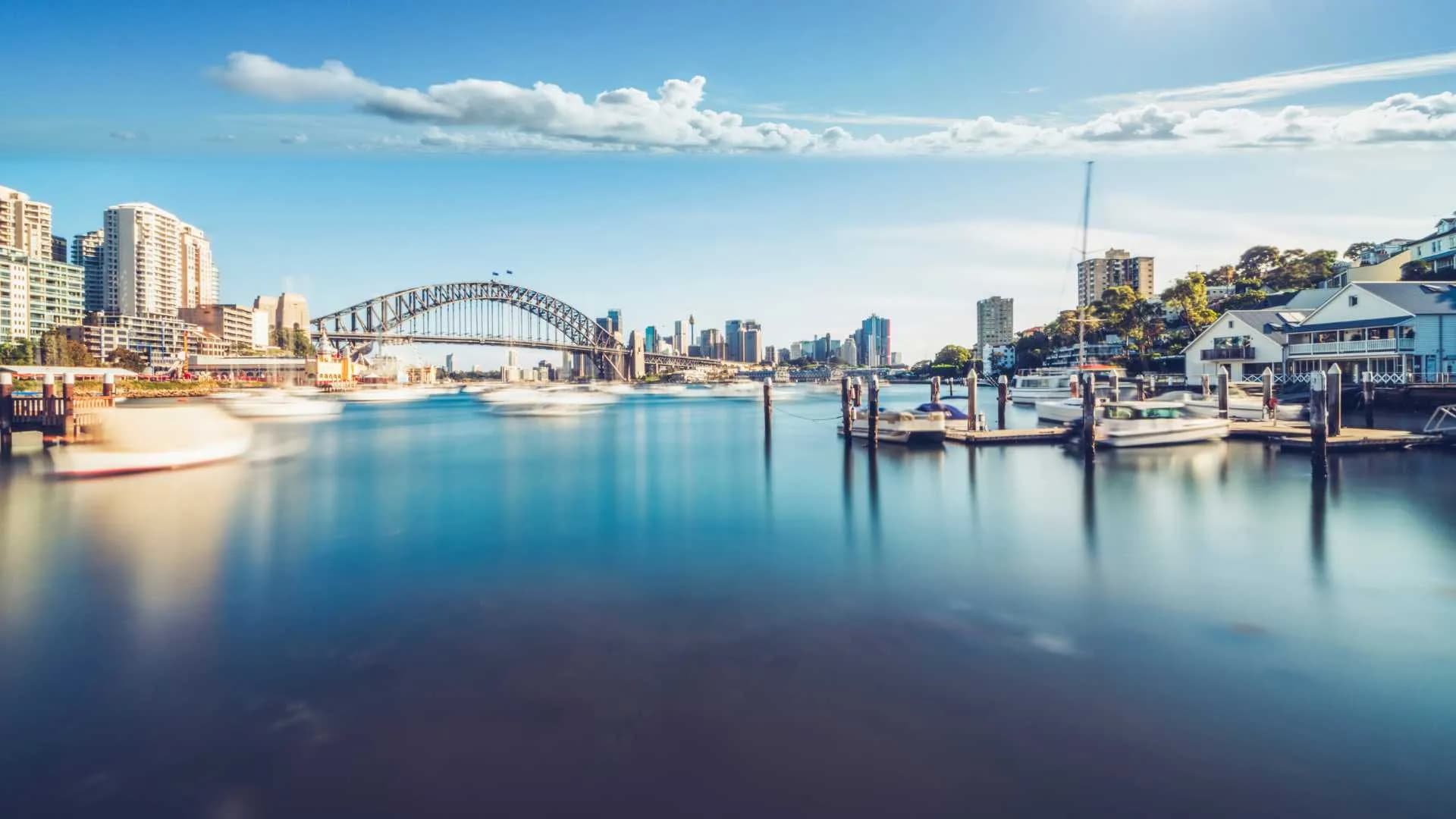 Harbour Bridge in Sydney Australia