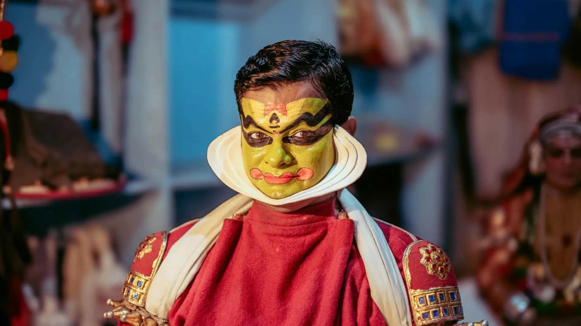 Kathakali Makeup Demonstration