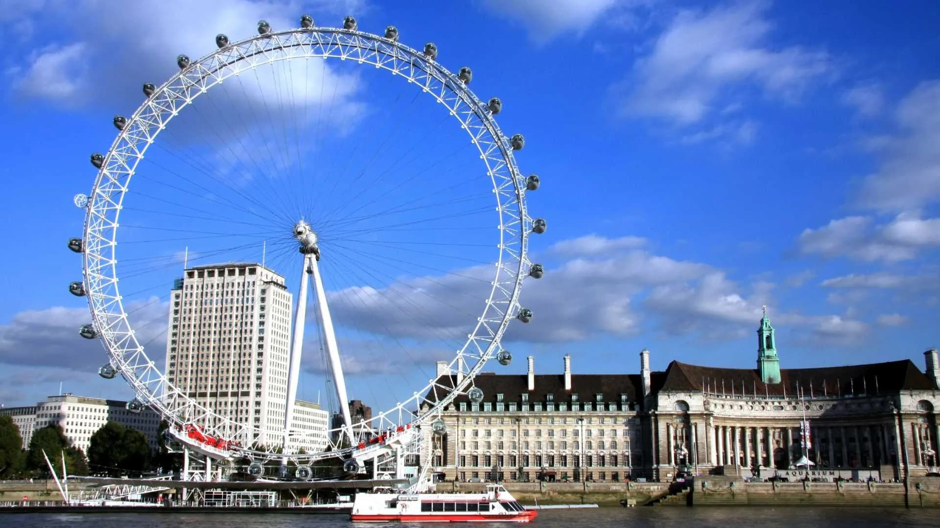 London Eye South Bank London UK