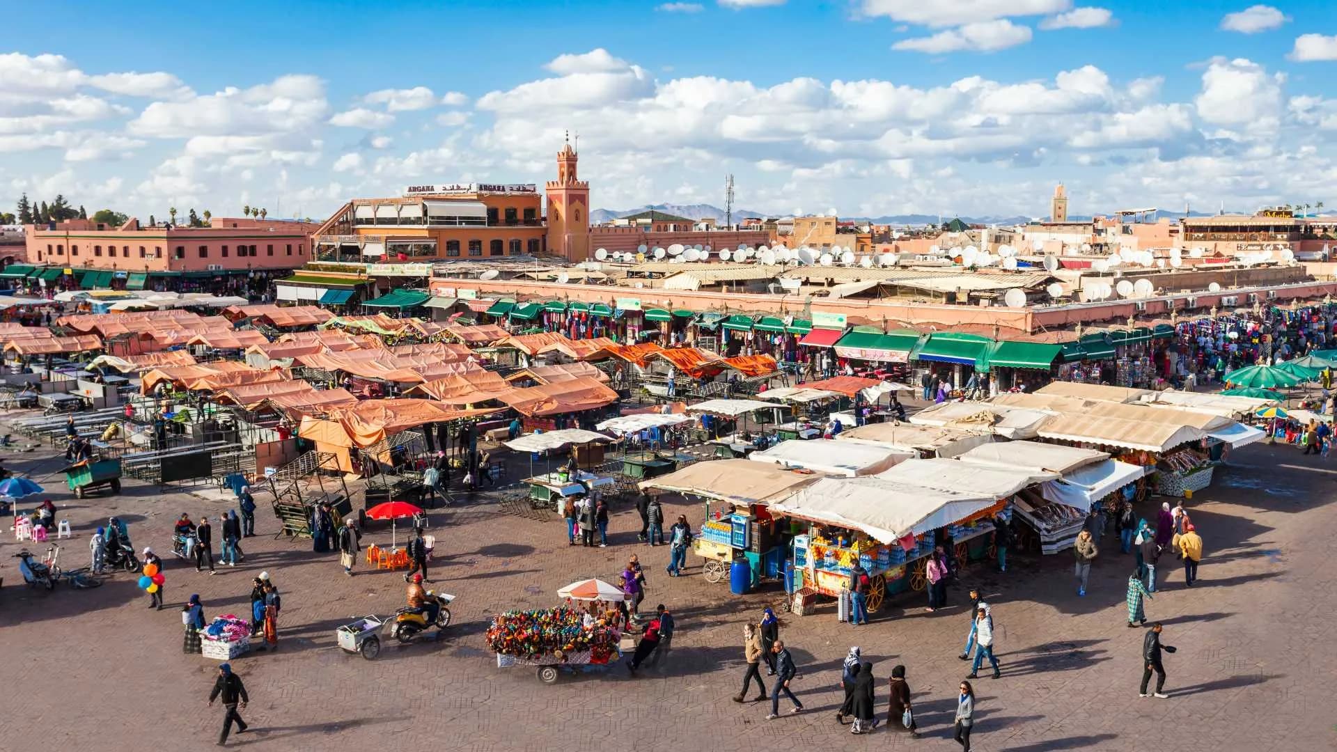 Marrakech Jemaa El Fna Morocco
