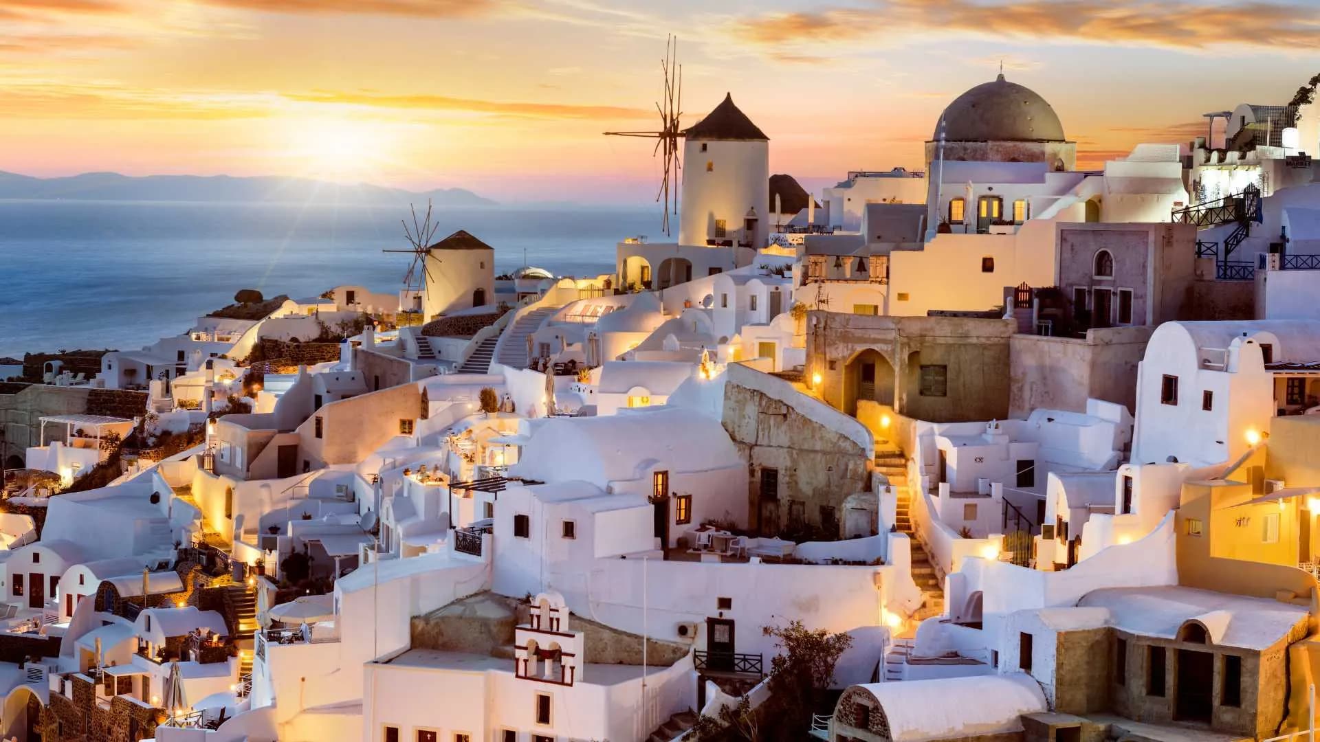 Mykonos Island Cyclades Greece