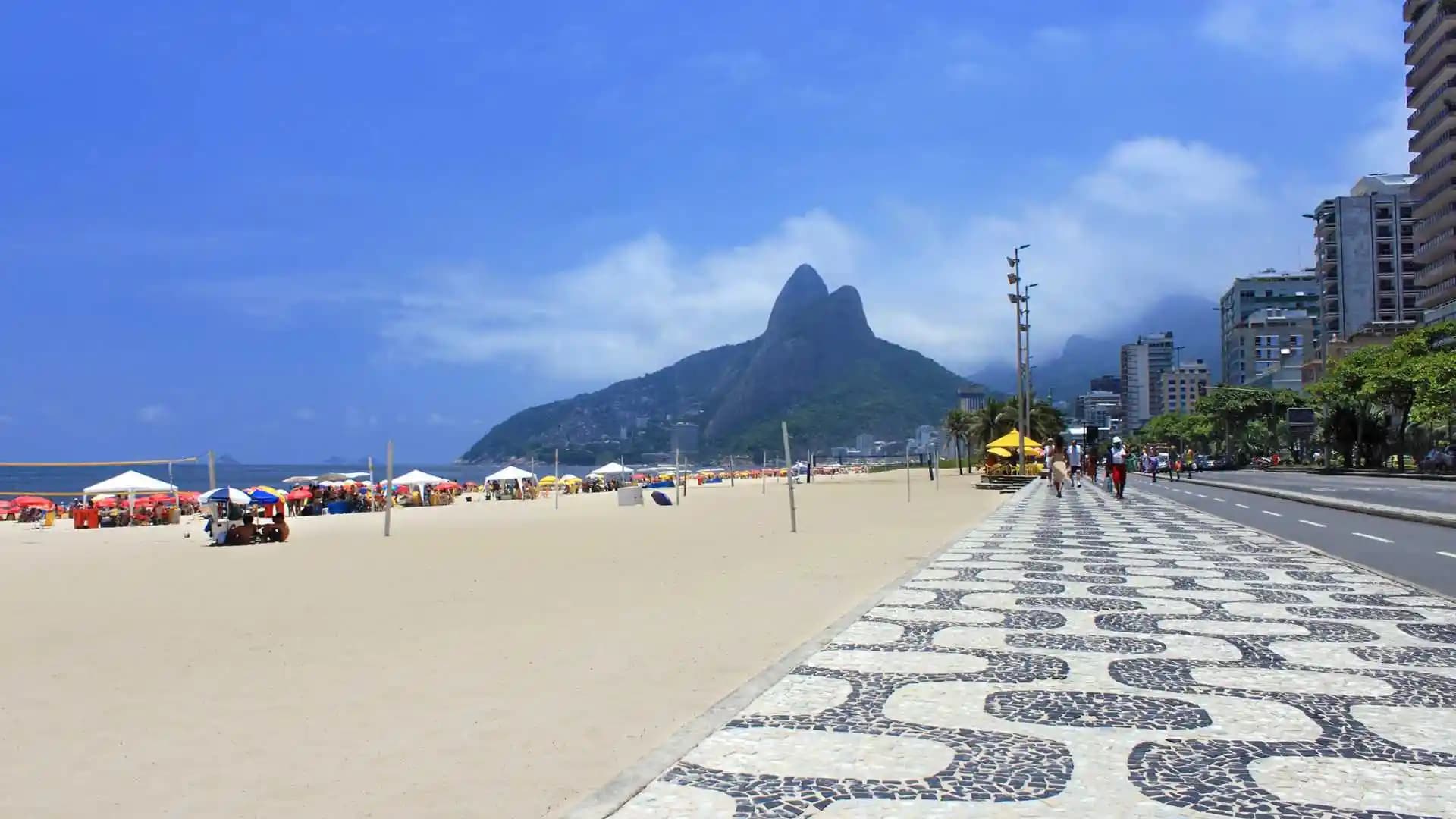 Panoramic Views of Downtown Rio