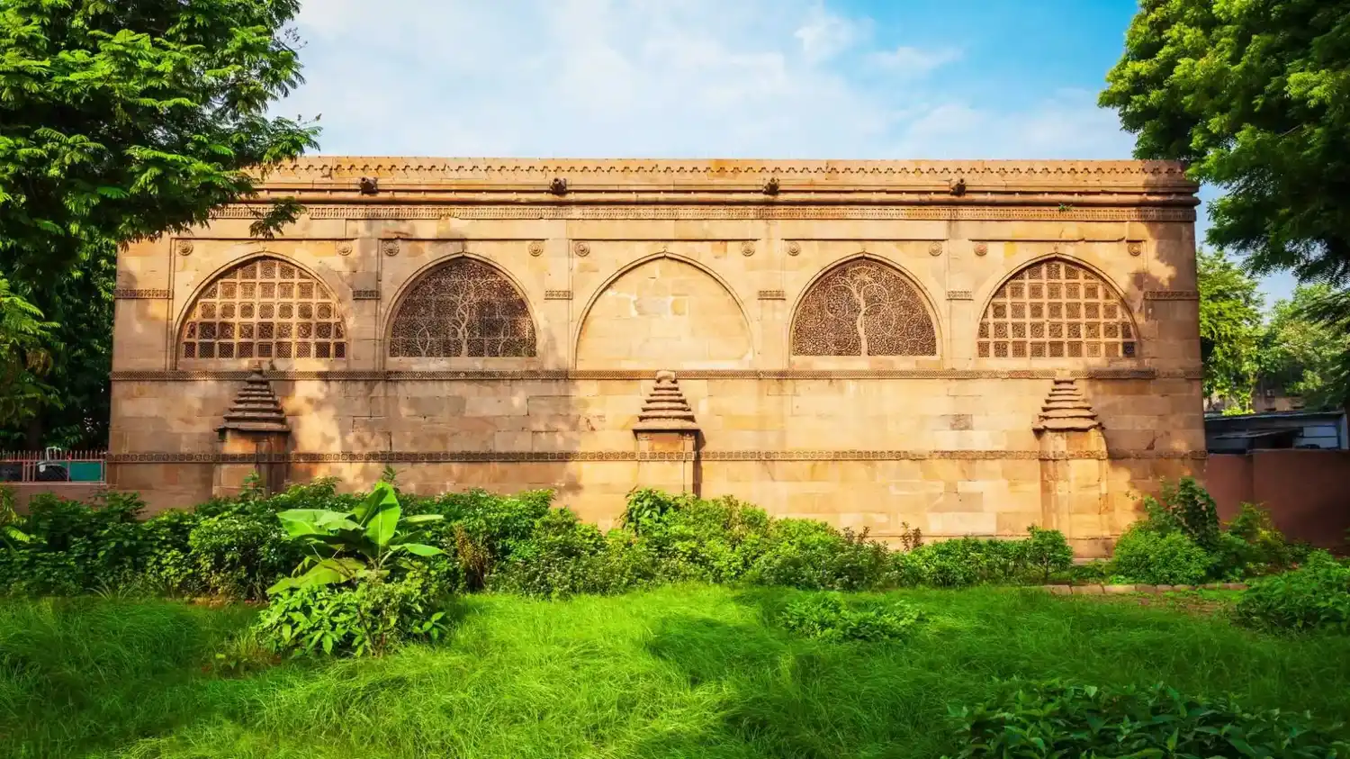 Sidi Saiyed Mosque Ahmedabad Gujarat