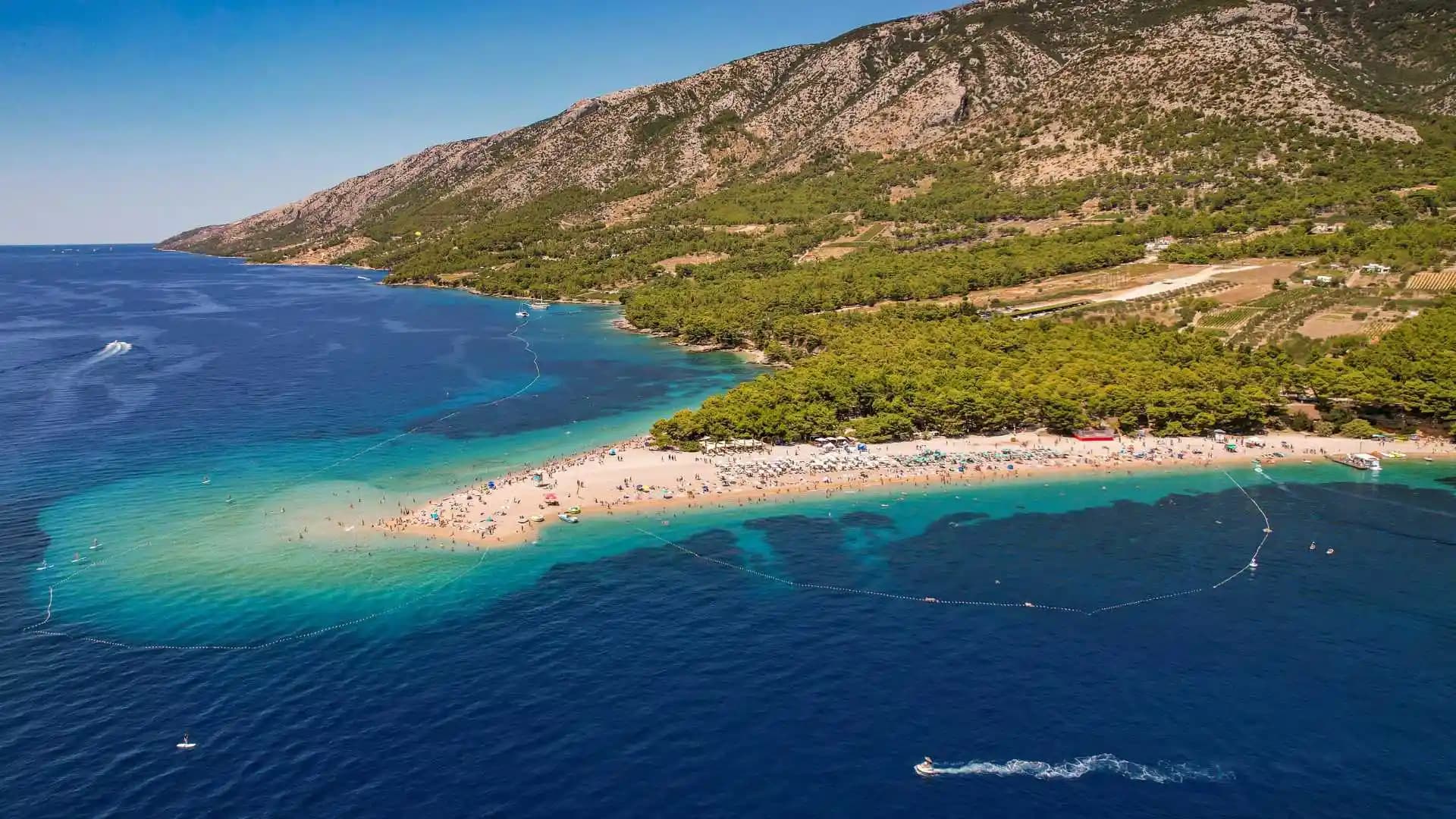 Soline Beach Krk Island Croatia