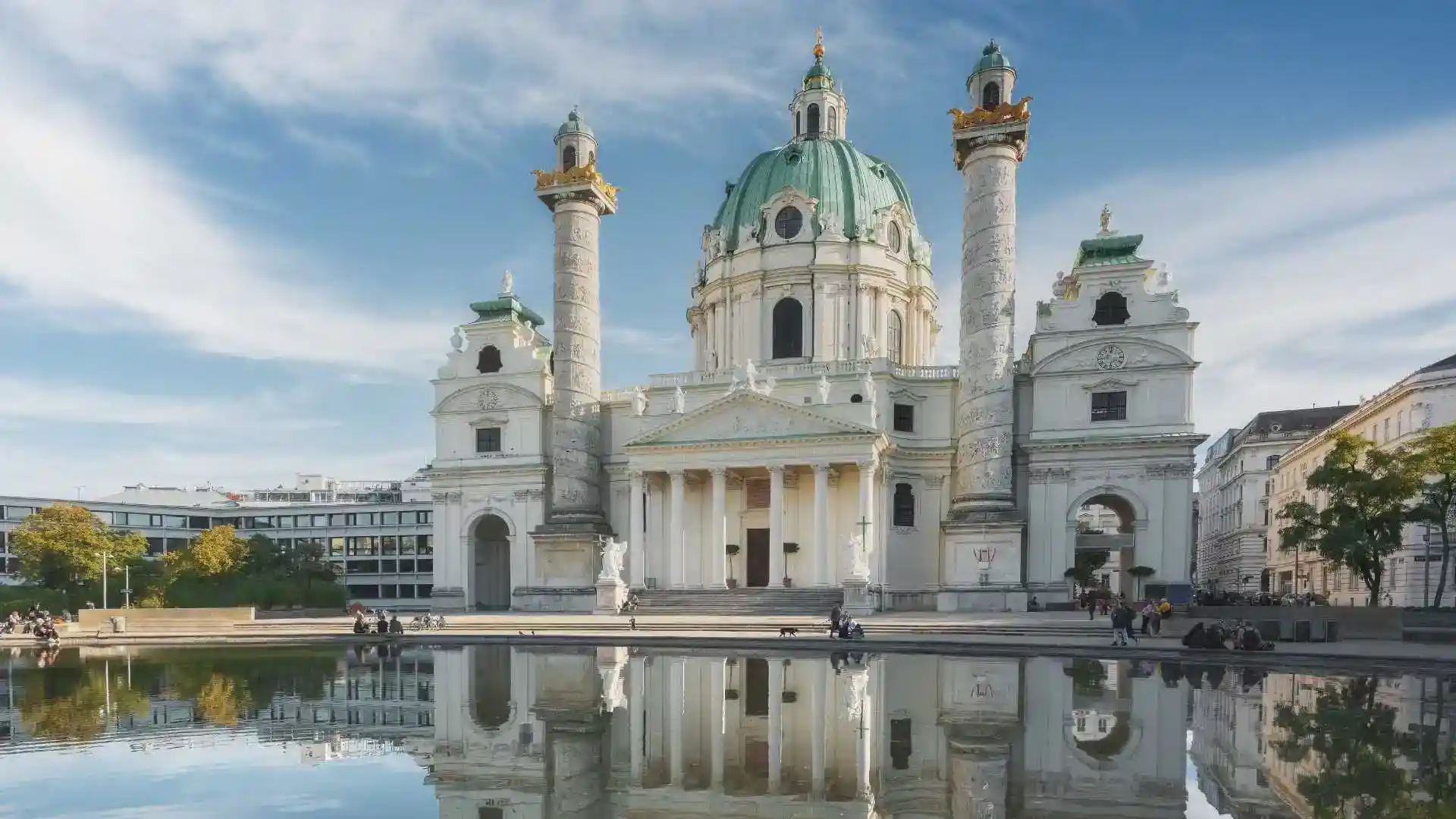 St. Charles Church Vienna Austria