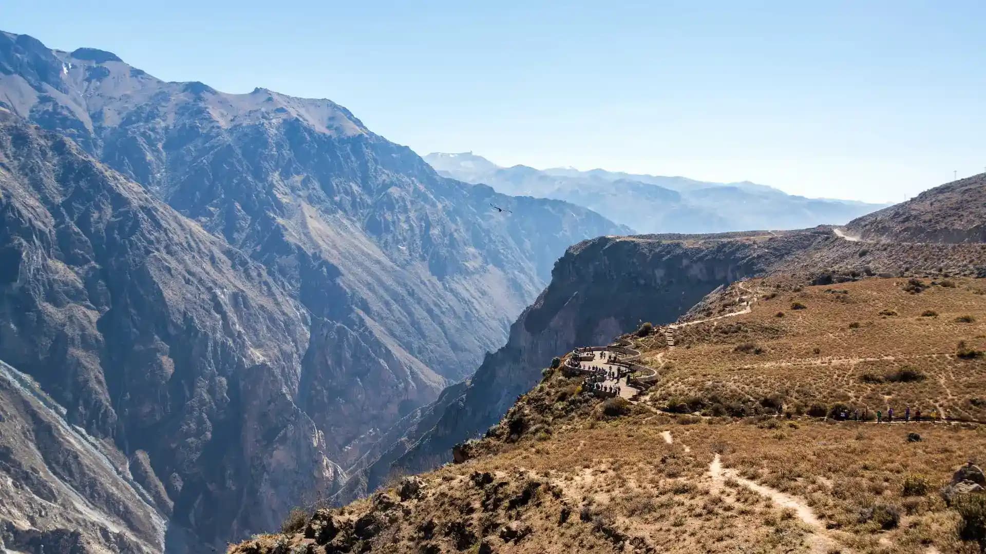 Viewpoint of Colca Canyon Peru