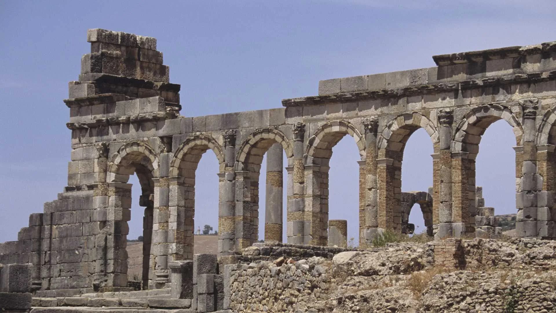 Volubilis Roman Ruins Morocco