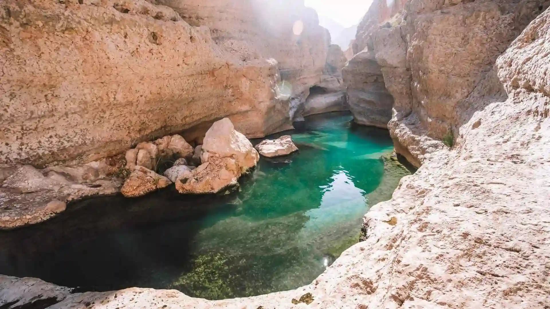 Wadi Sab Canyons
