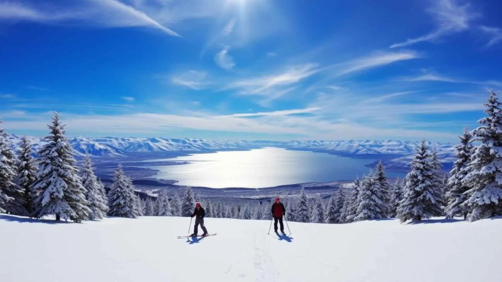 Winter Sports at Lake Sevan