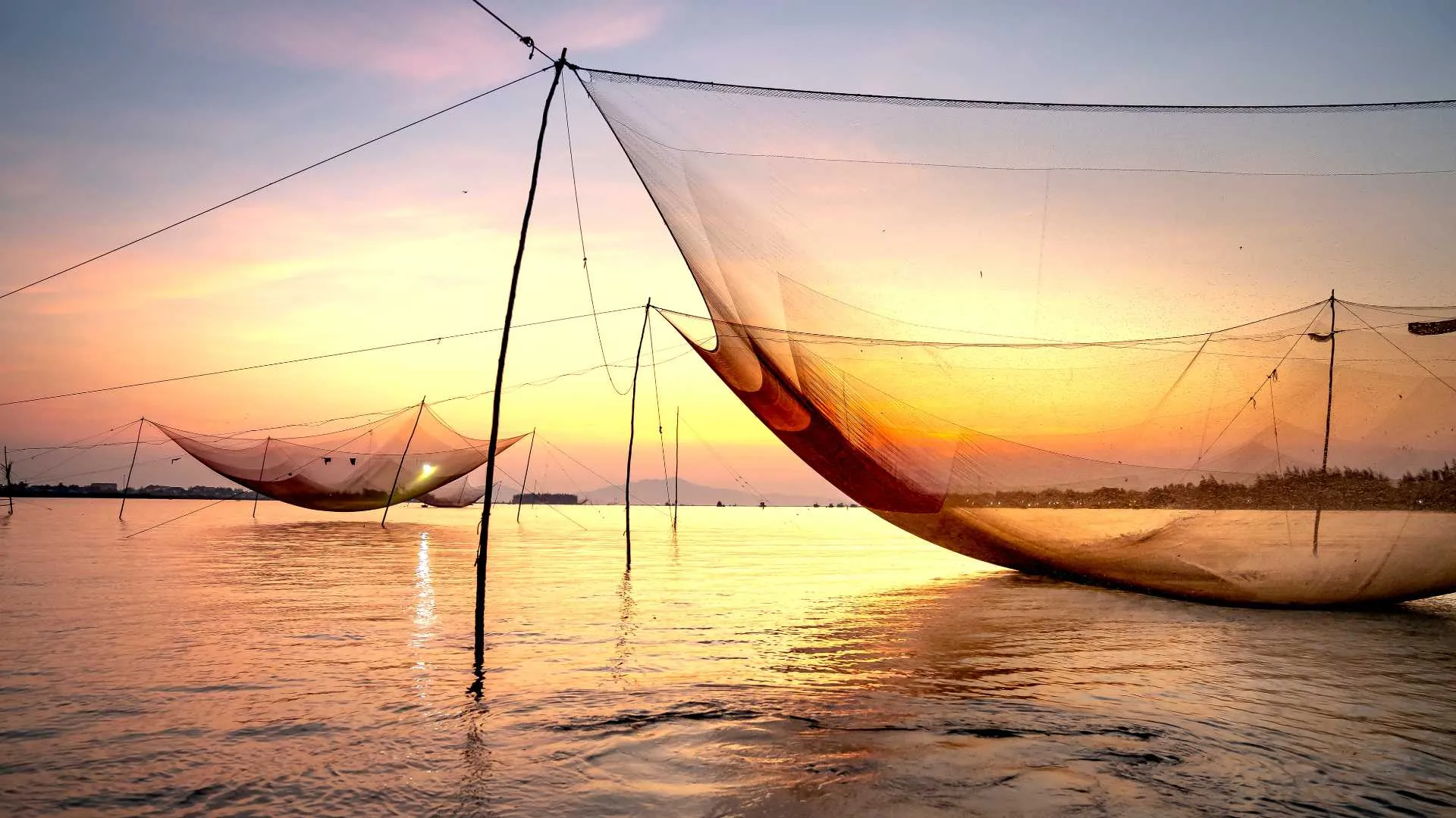Fort Kochi Chinese Fishing Net Kerala