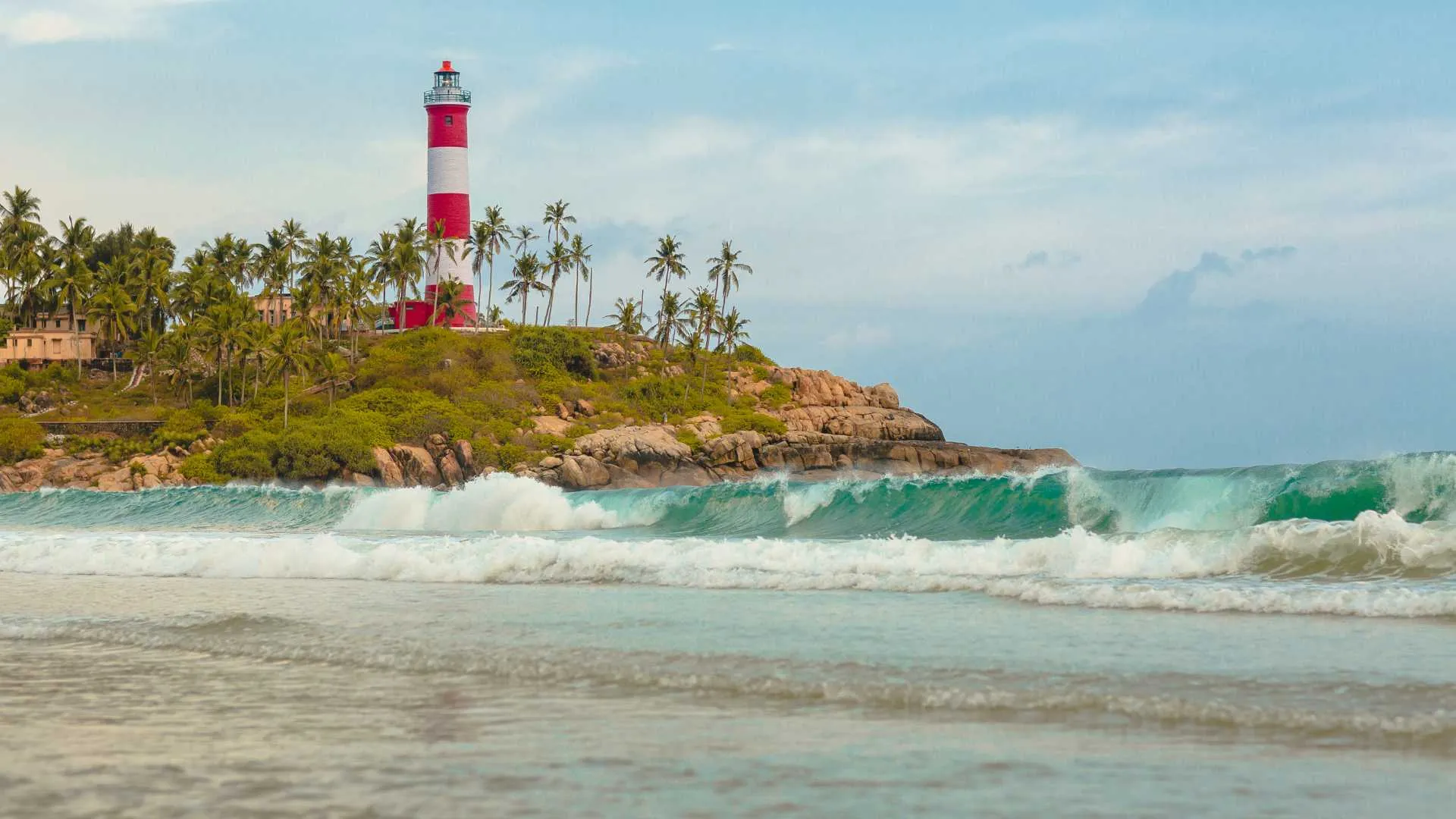 Kovalam Beach Lighthouse