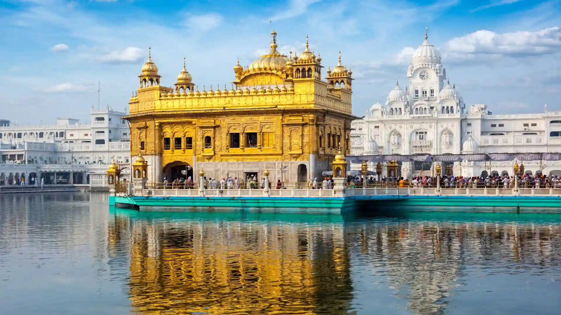 Golden Temple with Sarovar