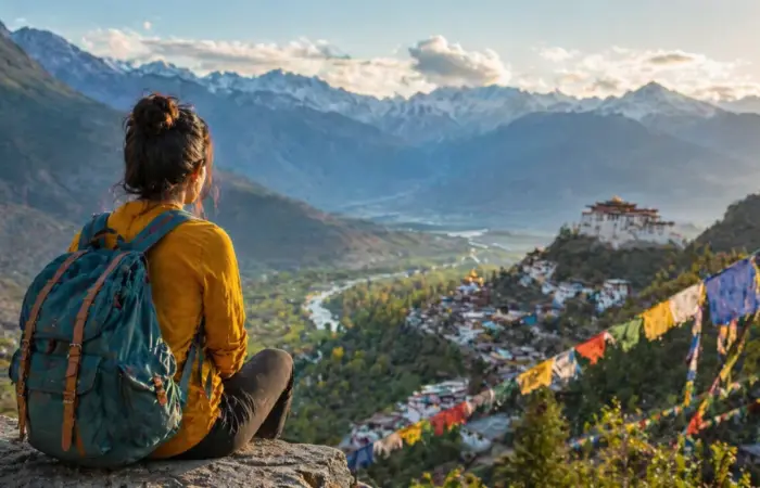 solo travel destinations in India for women with scenic mountain views and safe peaceful surroundings