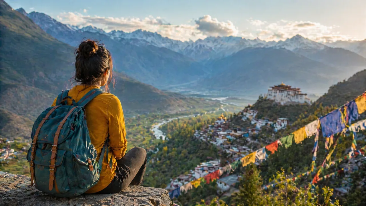 solo travel destinations in India for women with scenic mountain views and safe peaceful surroundings
