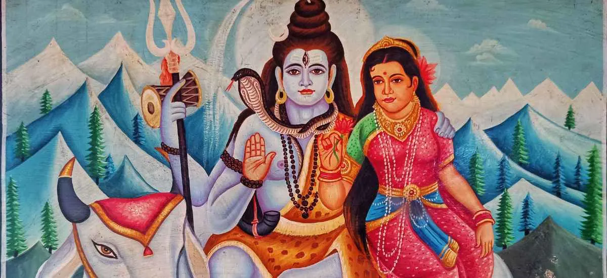 Shiva Parvati image