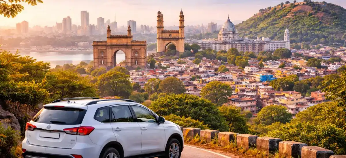 Affordable car rental in India for city travel and road trips across major destinations