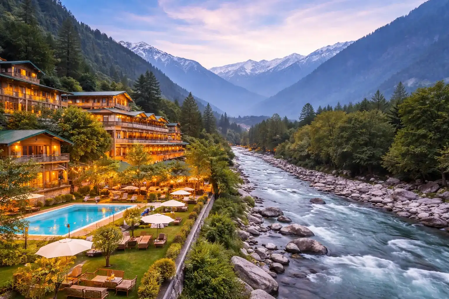 Best Resorts in Manali for Luxury Budget and River View Stays