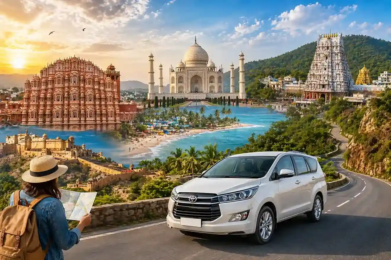 Car rental in India for first time travellers road trip