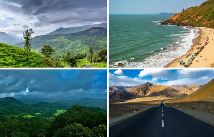Best places to visit in India in August with lush green hills, waterfalls and monsoon travel destinations