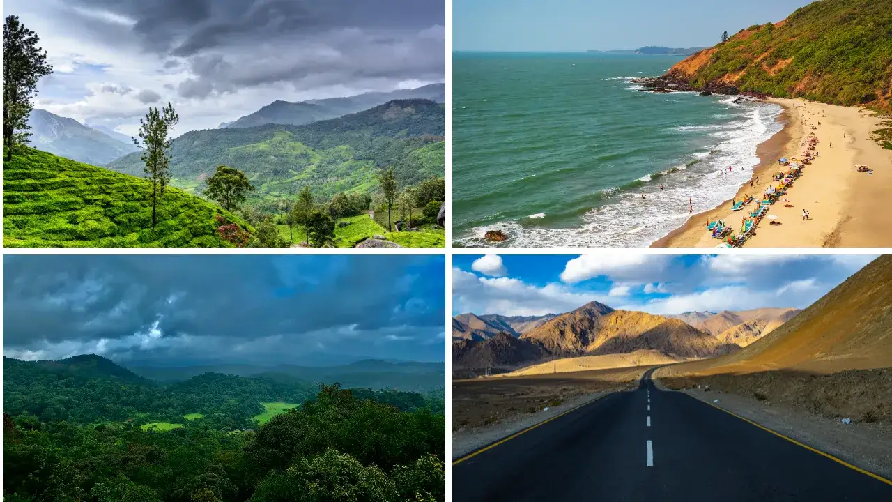 Best places to visit in India in August with lush green hills, waterfalls and monsoon travel destinations