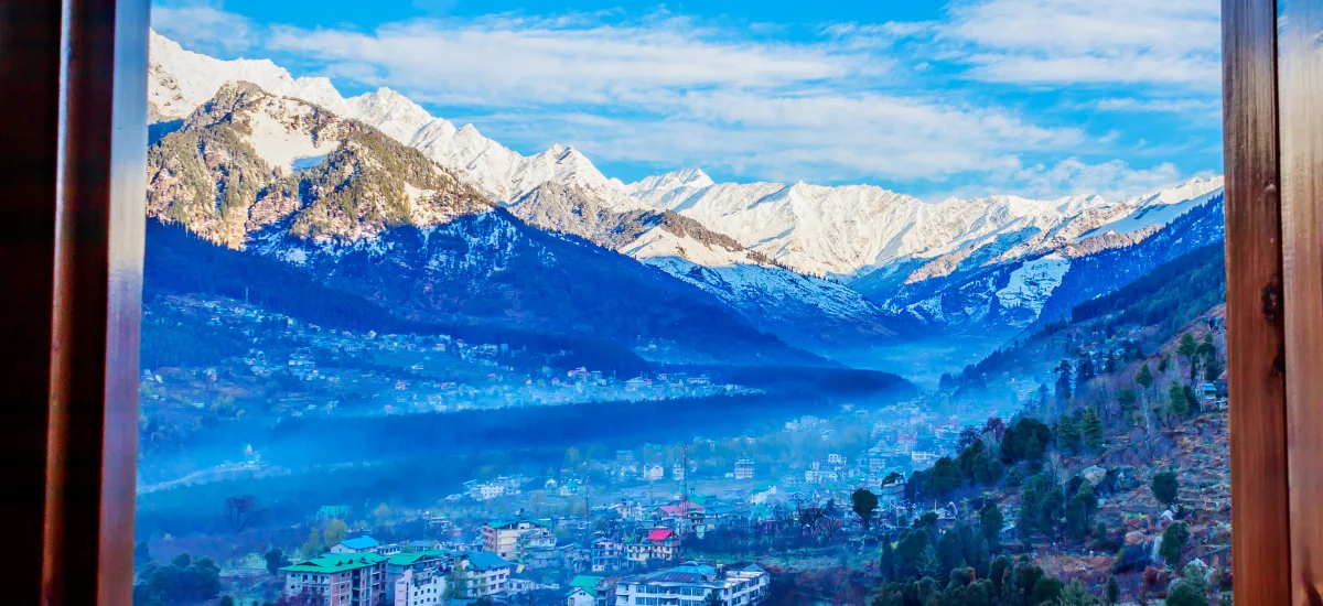 Manali Views From Hotel