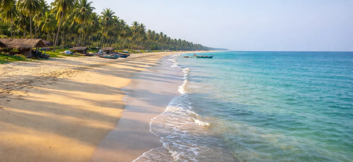 Sangumal Beach near Madurai with serene shoreline and peaceful natural surroundings