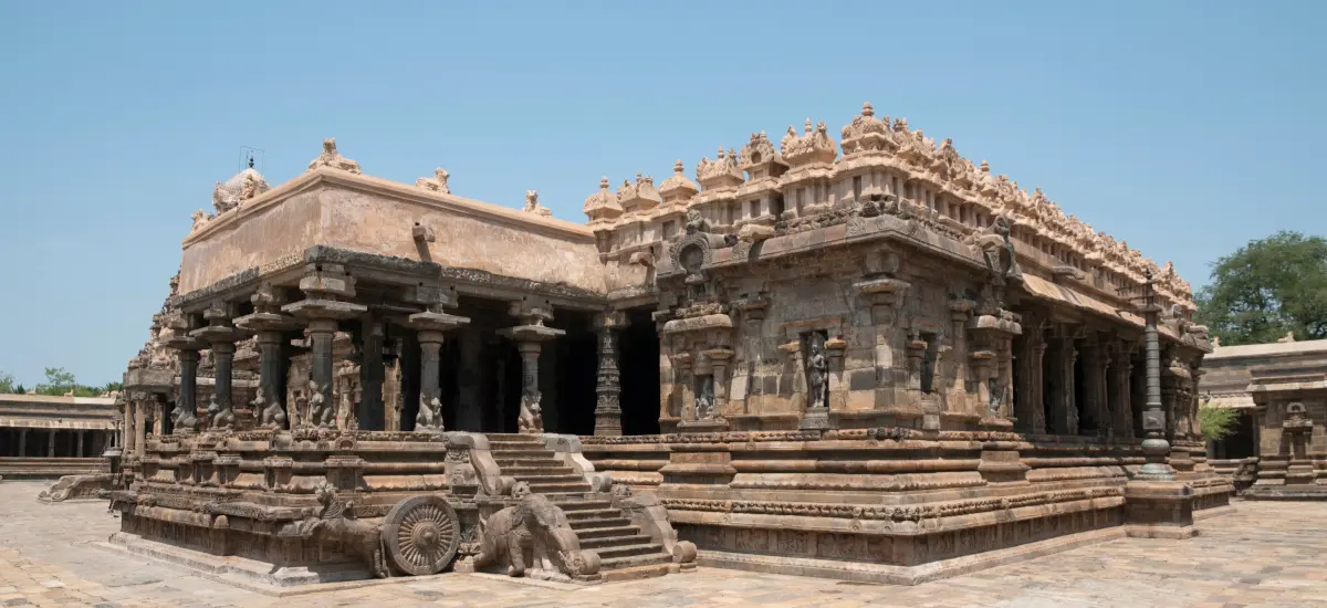 Airavatesvara Temple Darasuram intricate stone carvings