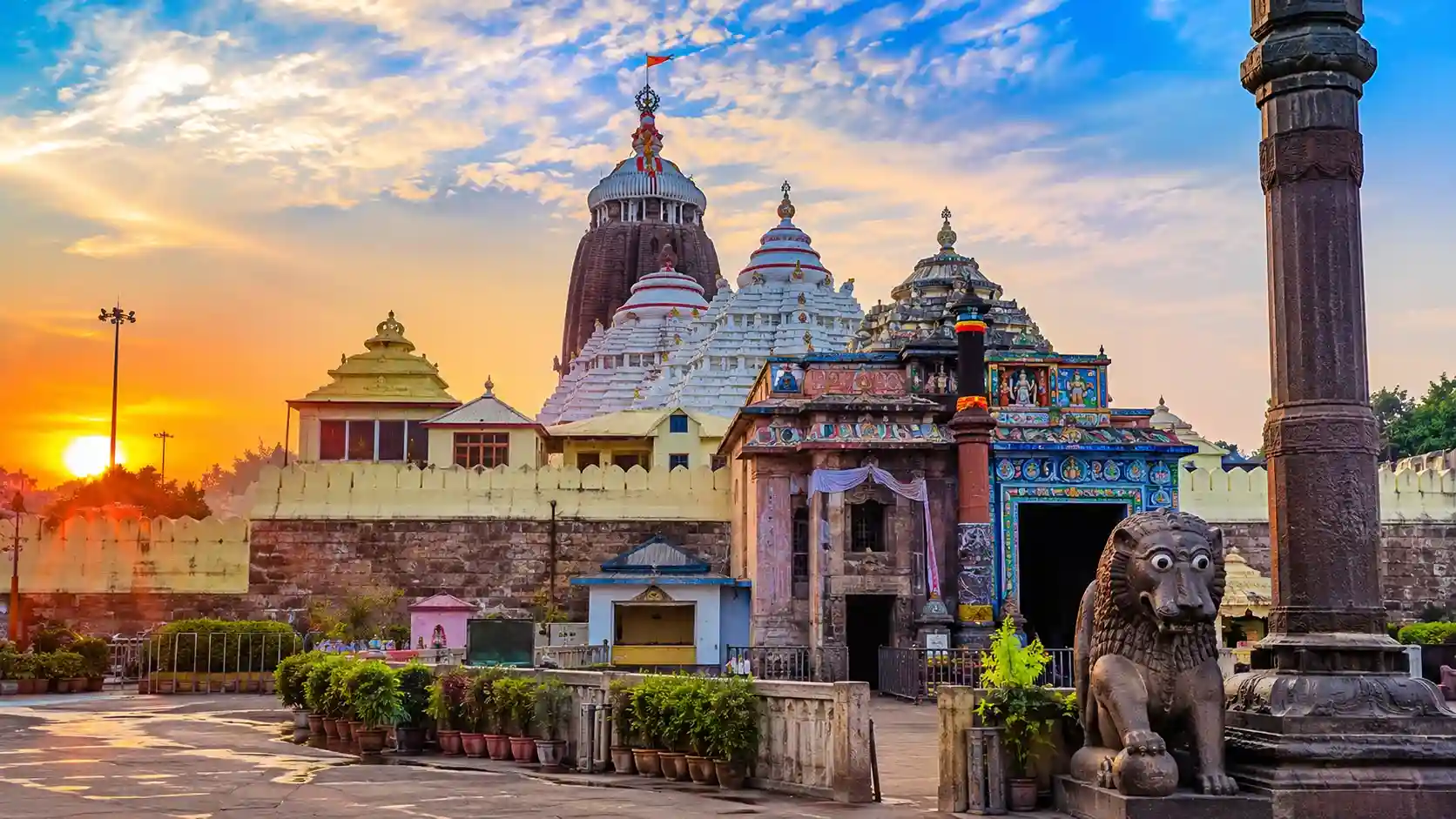 Jagannath Temple in Puri, Odisha