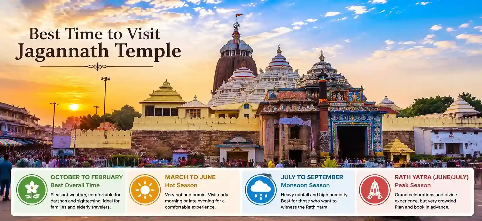 Best Time to Visit Jagannath Temple