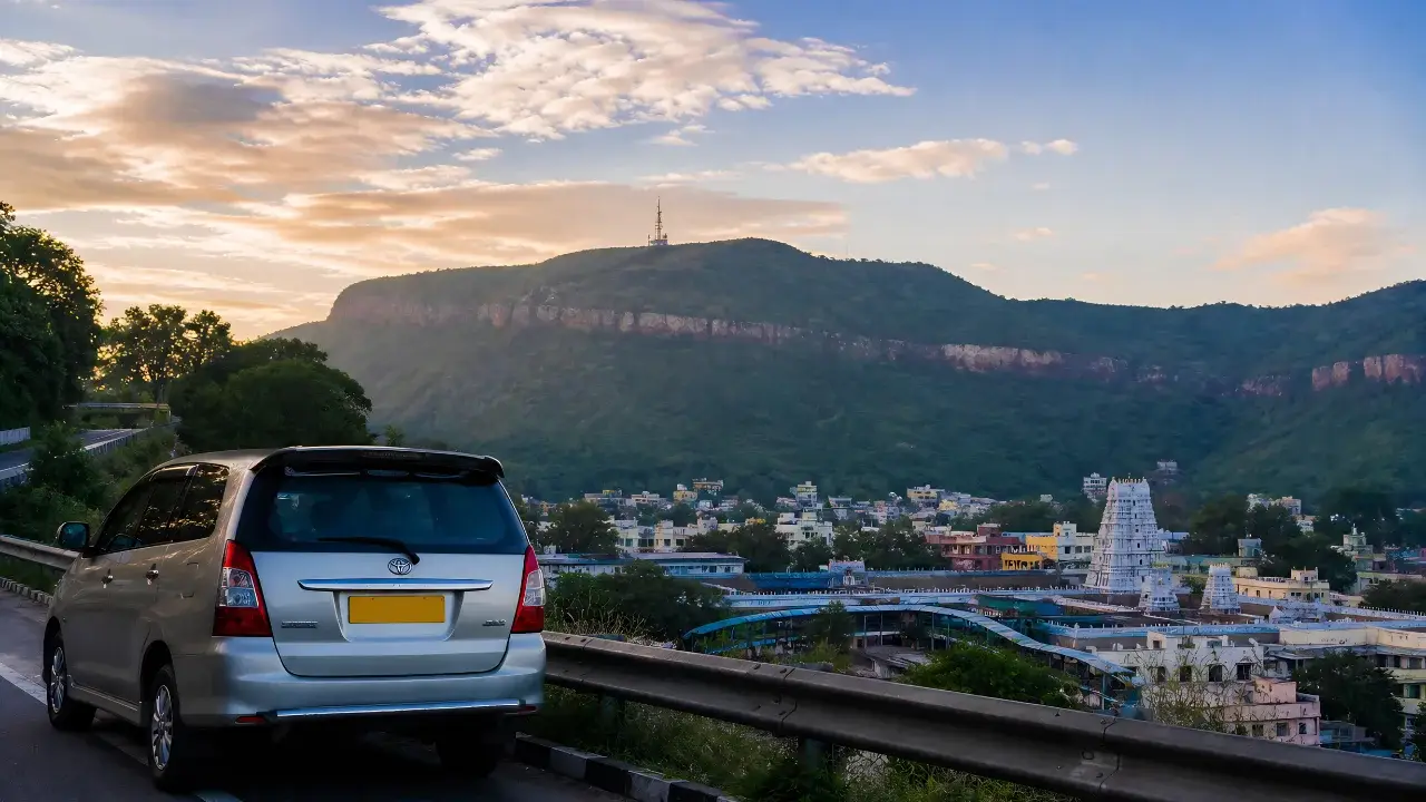 One day Tirupati trip from Chennai scenic drive towards Tirumala hills