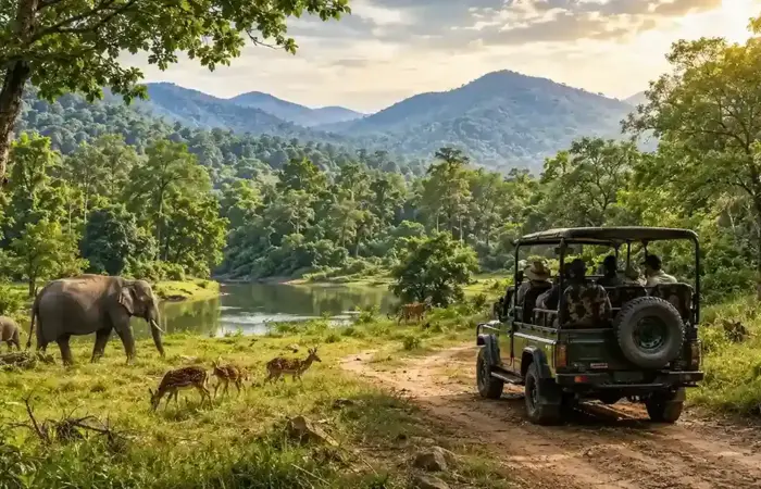 best wildlife destinations in South India for nature and adventure travel