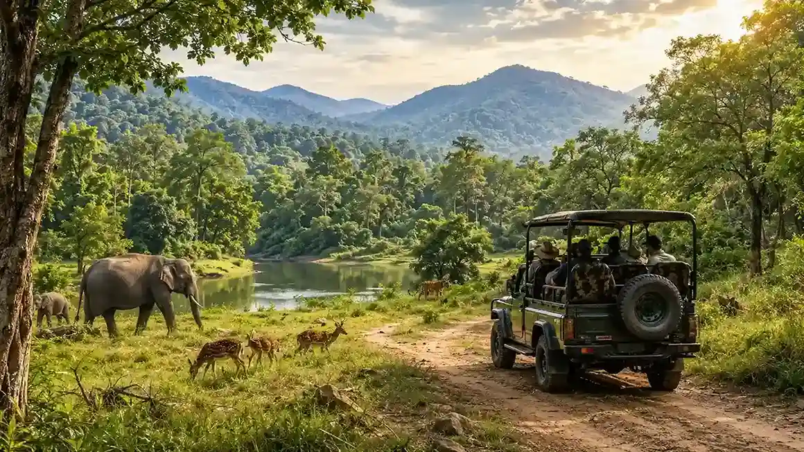 best wildlife destinations in South India for nature and adventure travel