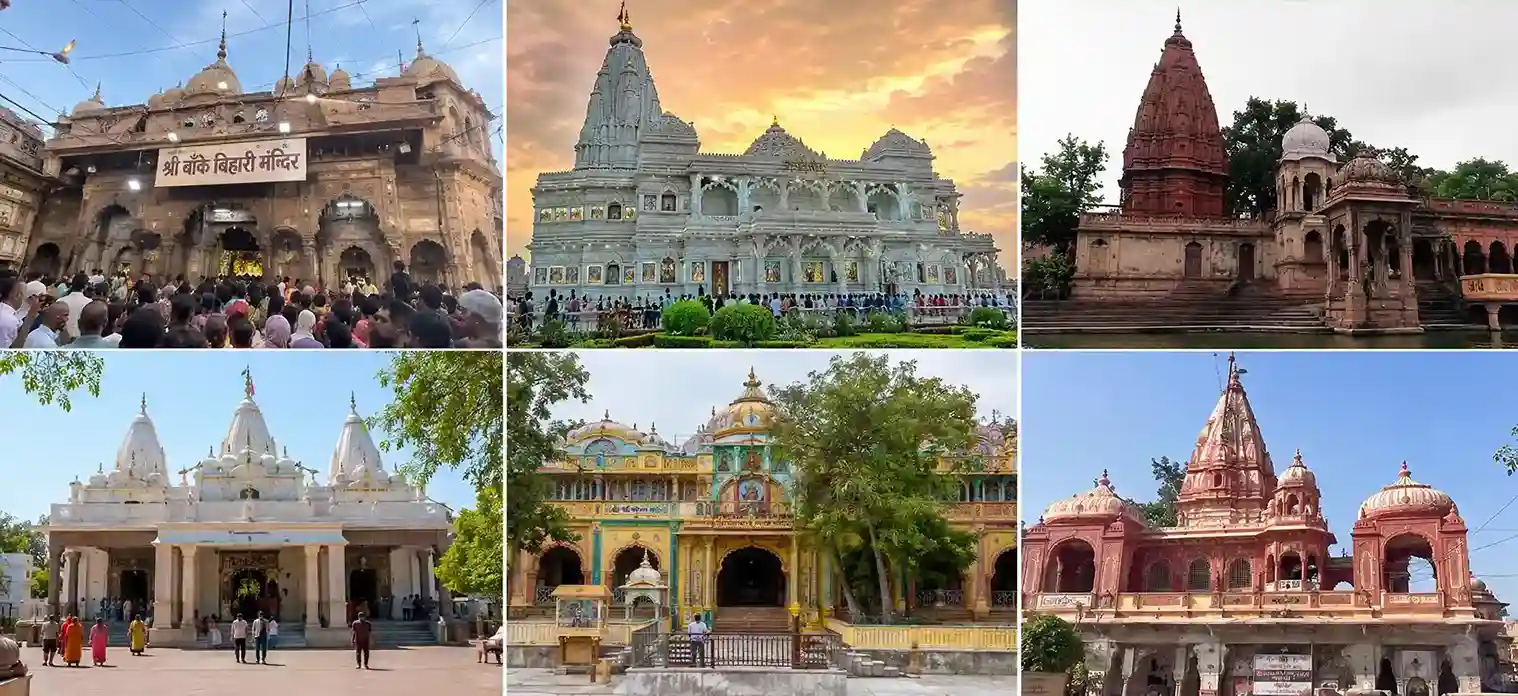 Famous Temples in Vrindavan