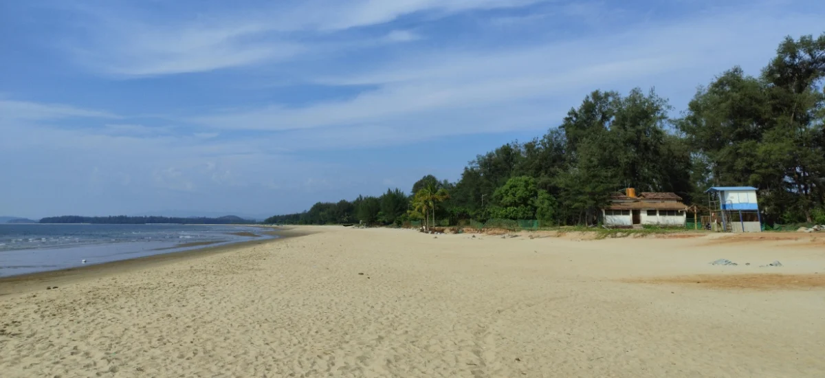 Karwar beach in Karnataka