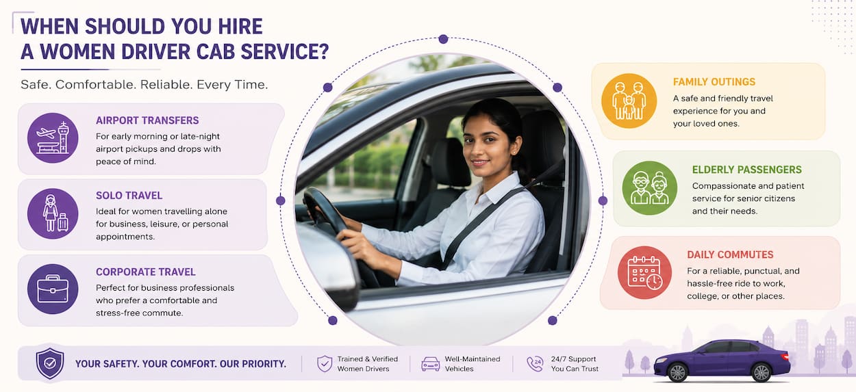 When to hire a women driver