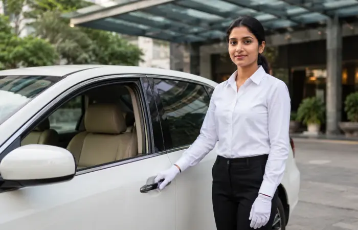 women chauffeur cab services in India