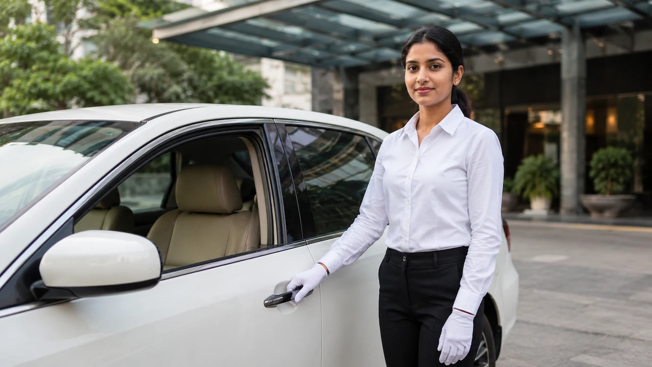 women chauffeur cab services in India