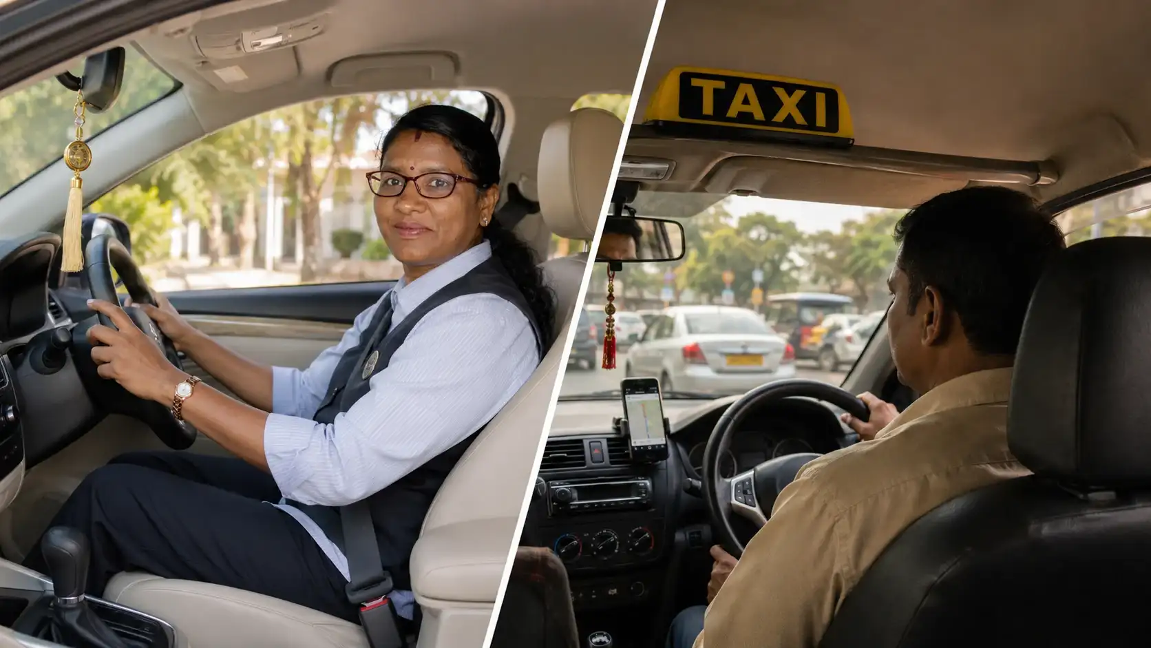Women Chauffeur vs Regular Cab in India