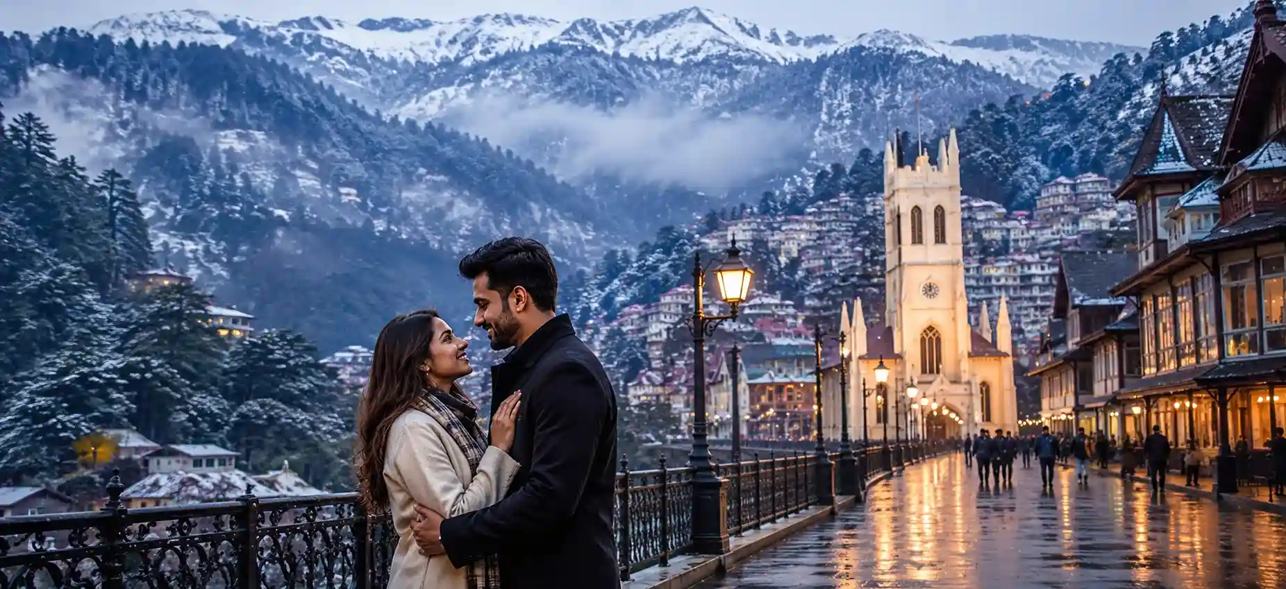 Shimla Romantic Honeymoon Destinations in India